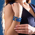Blue Astra | .925 Sterling Silver | Solar Glass Bracelet
